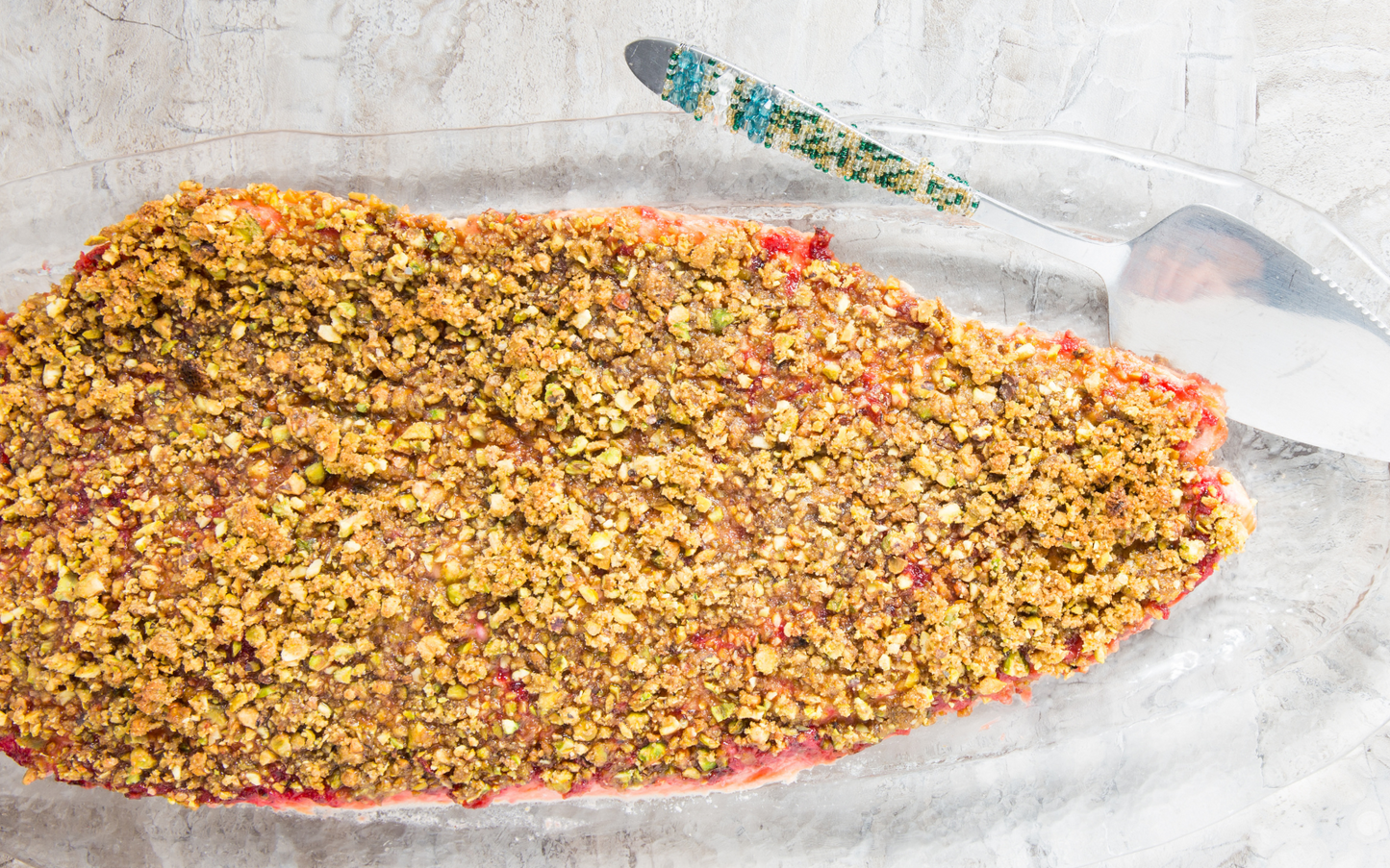 Pesach Pistachio-Crusted Salmon