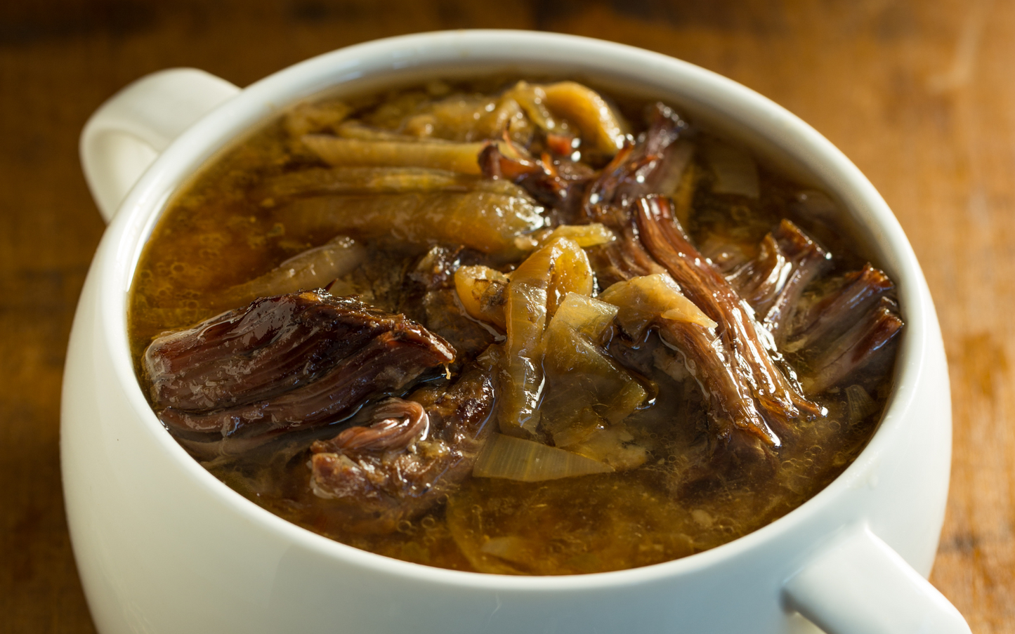 Pesach Crockpot Onion and Flanken Soup