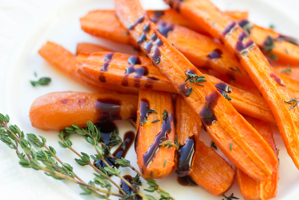 KP Roasted Carrots With Balsamic Glaze