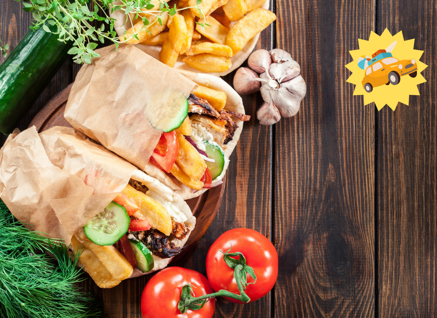 Summer Travel Israeli Shawarma