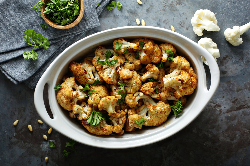 Roasted Garlic Cauliflower