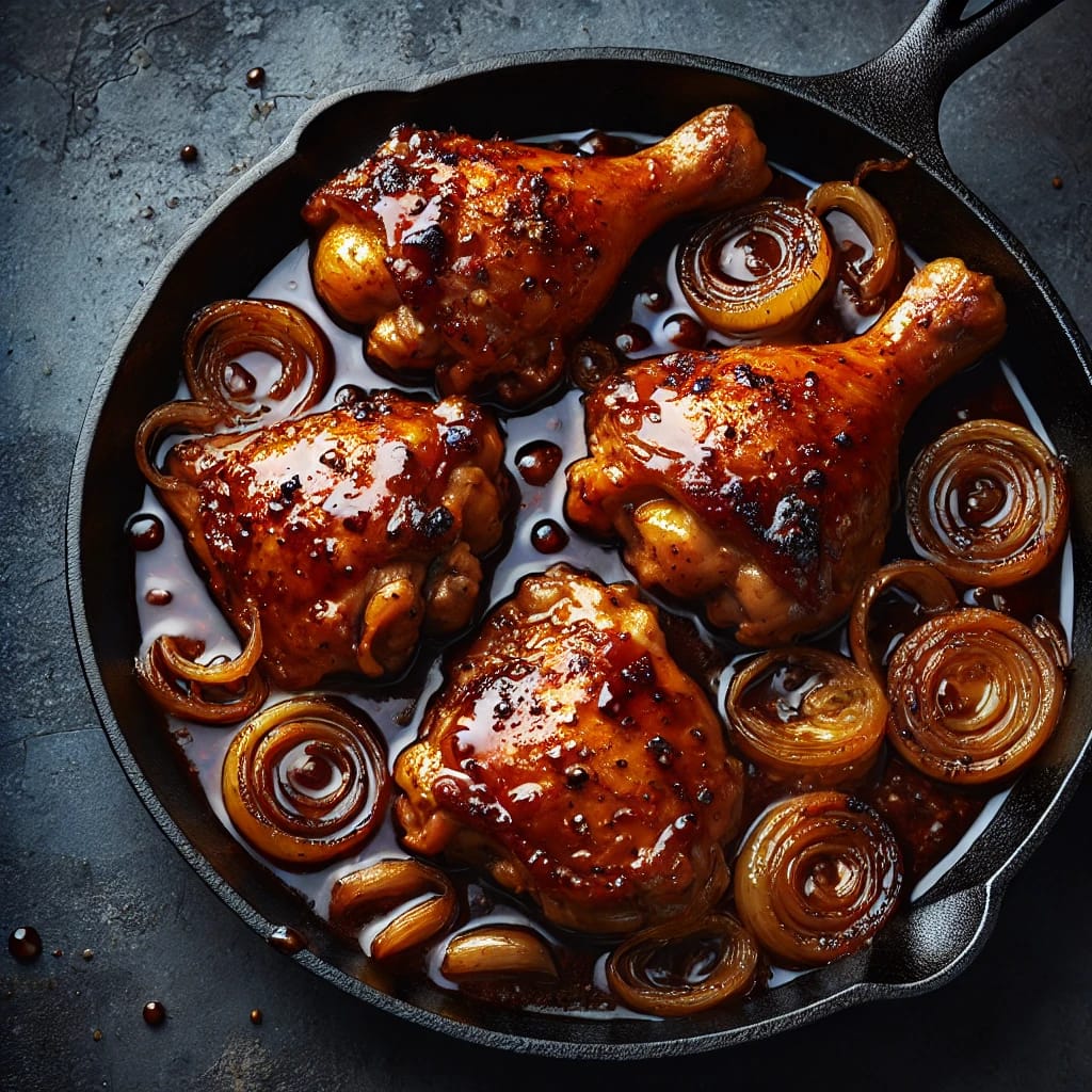 Slow Cooker Sticky Sweet BBQ Chicken