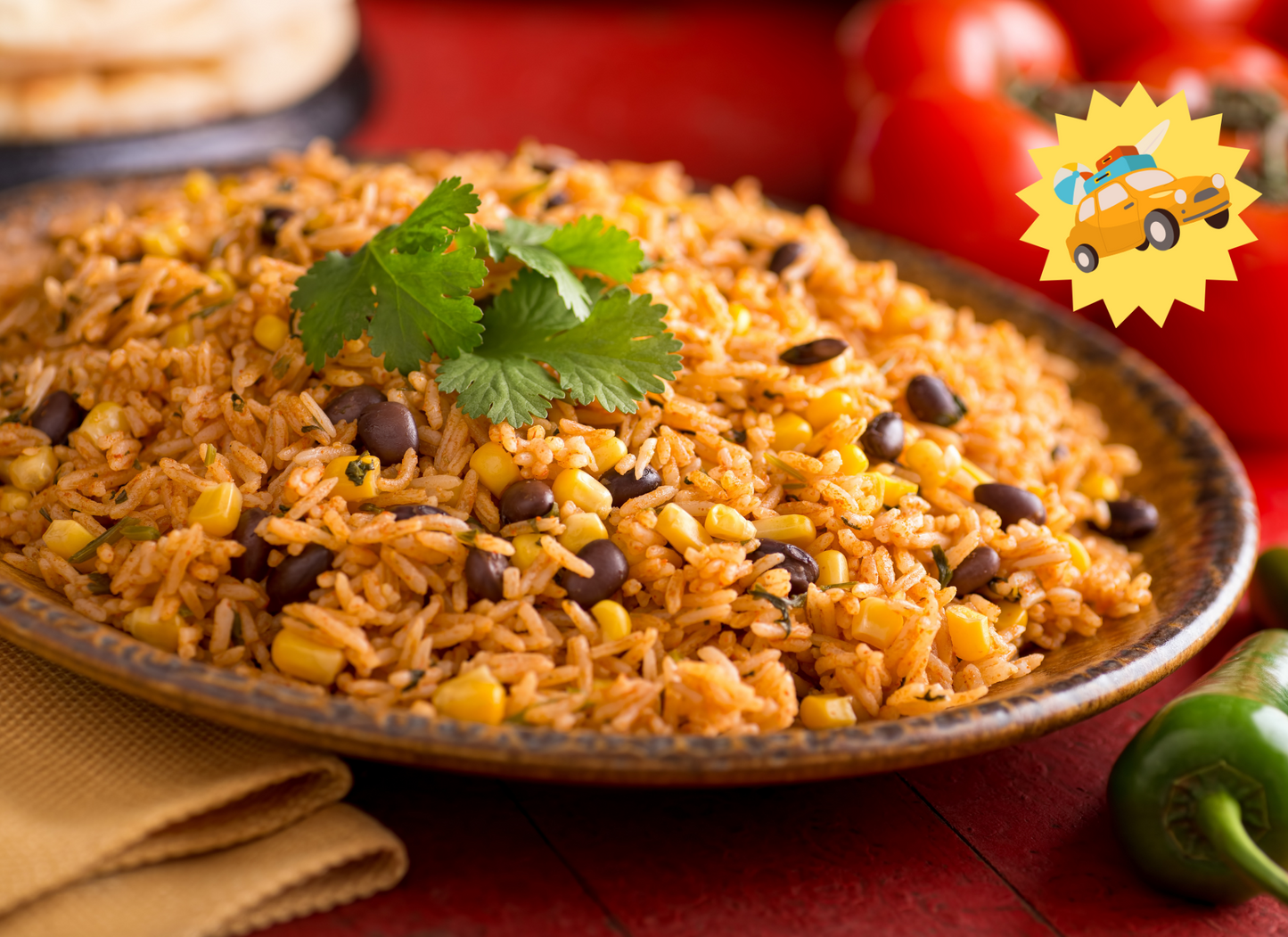 Summer Travel Spanish Rice