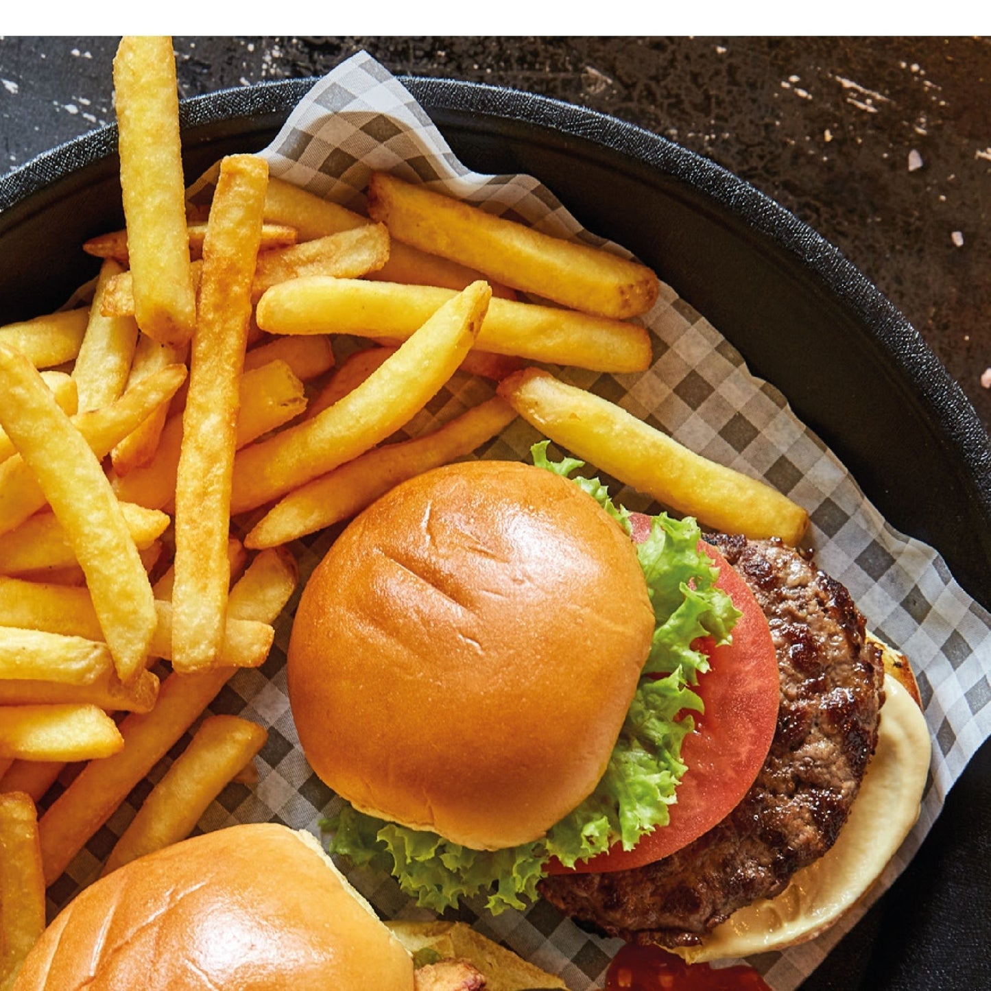 New Kid's Menu! Mini Sliders with a Side of Fries