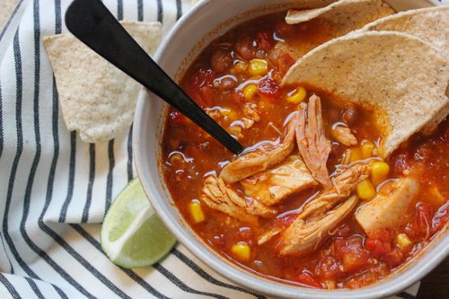 Chicken tortilas Soup (1)