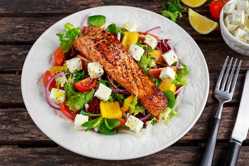 Greek Salmon Salad (1)