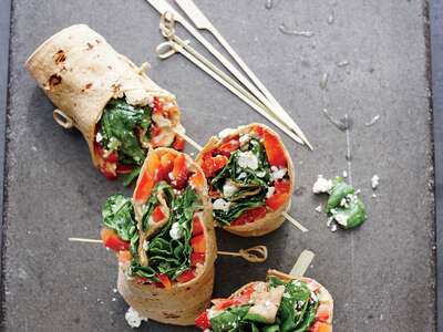 Spinach Feta Wrap