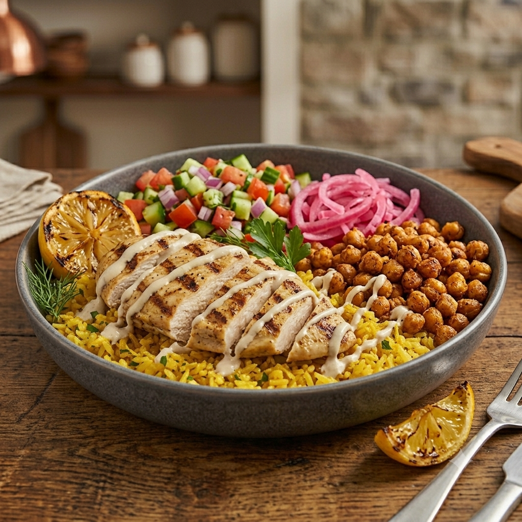 New! Mediterranean Chicken Bowl