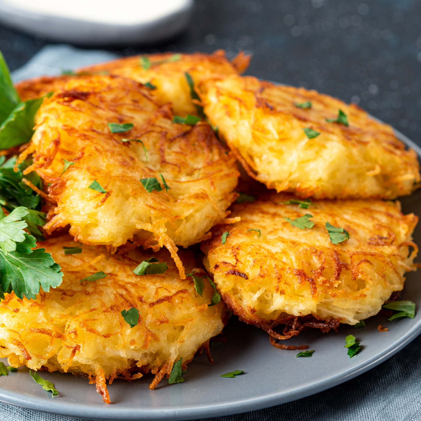 Classic Crispy Golden Latkas