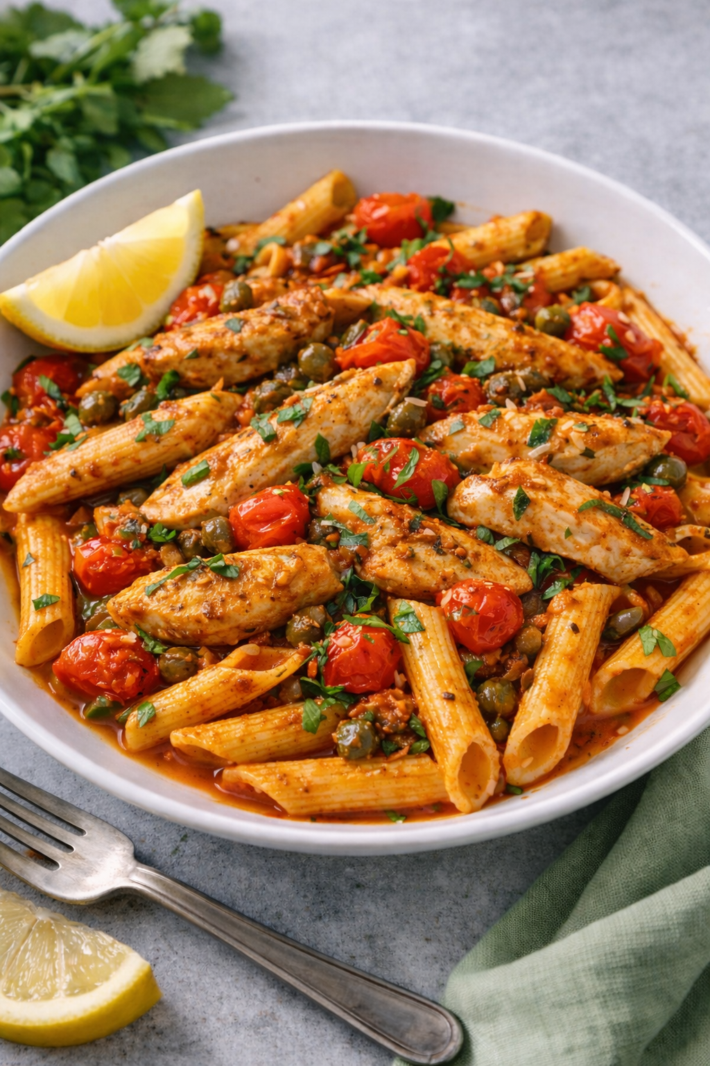 New! Chicken Pomodoro with Capers