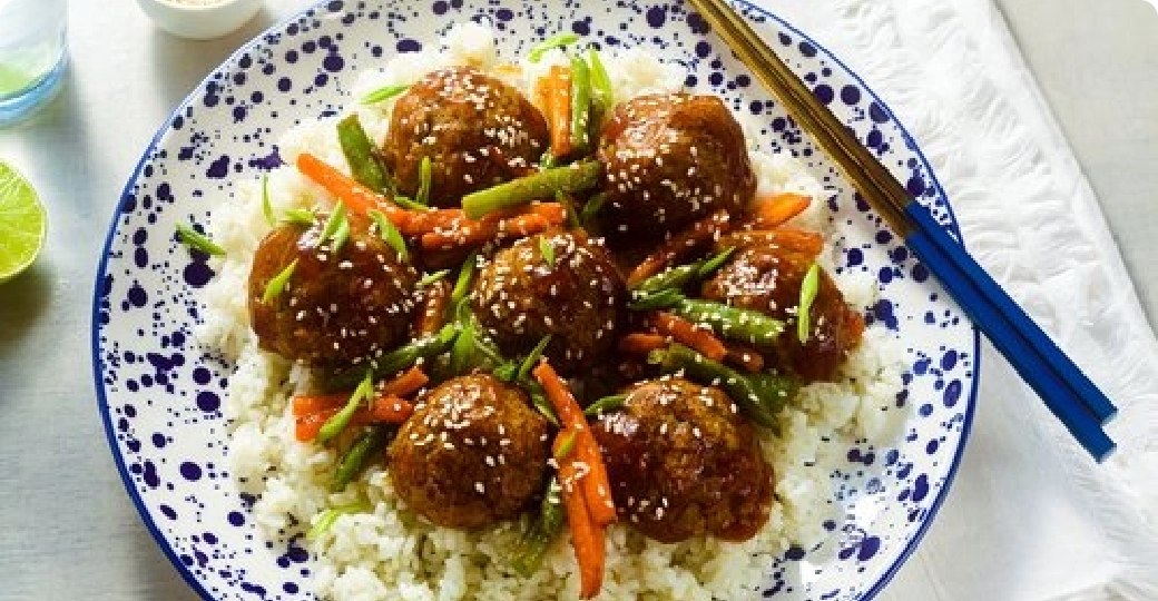 Mongolian Meatballs 1