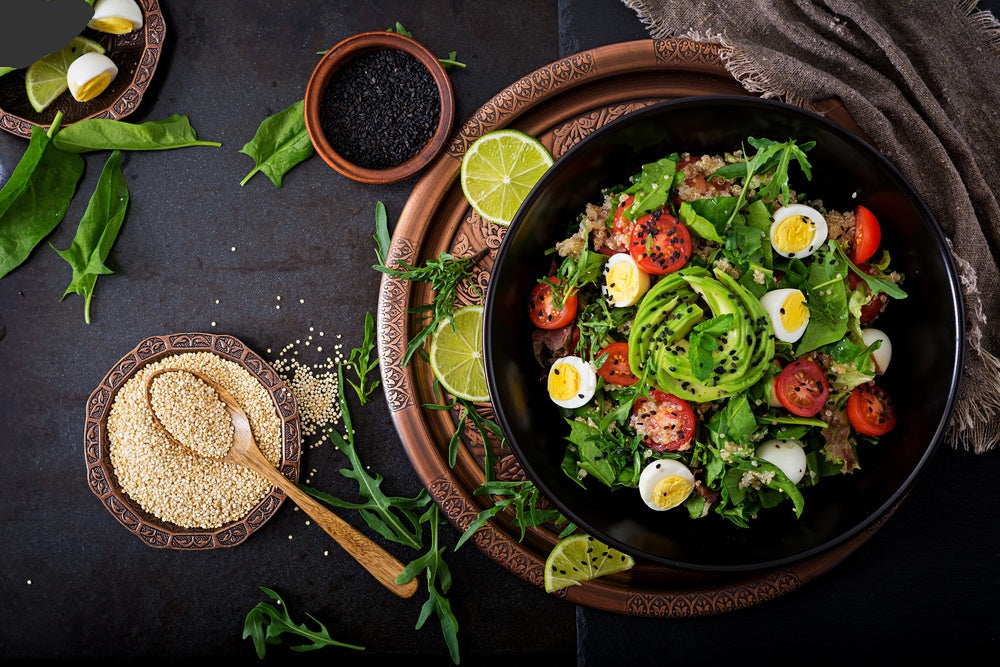 Protein Fusion Quinoa Salad Bowl