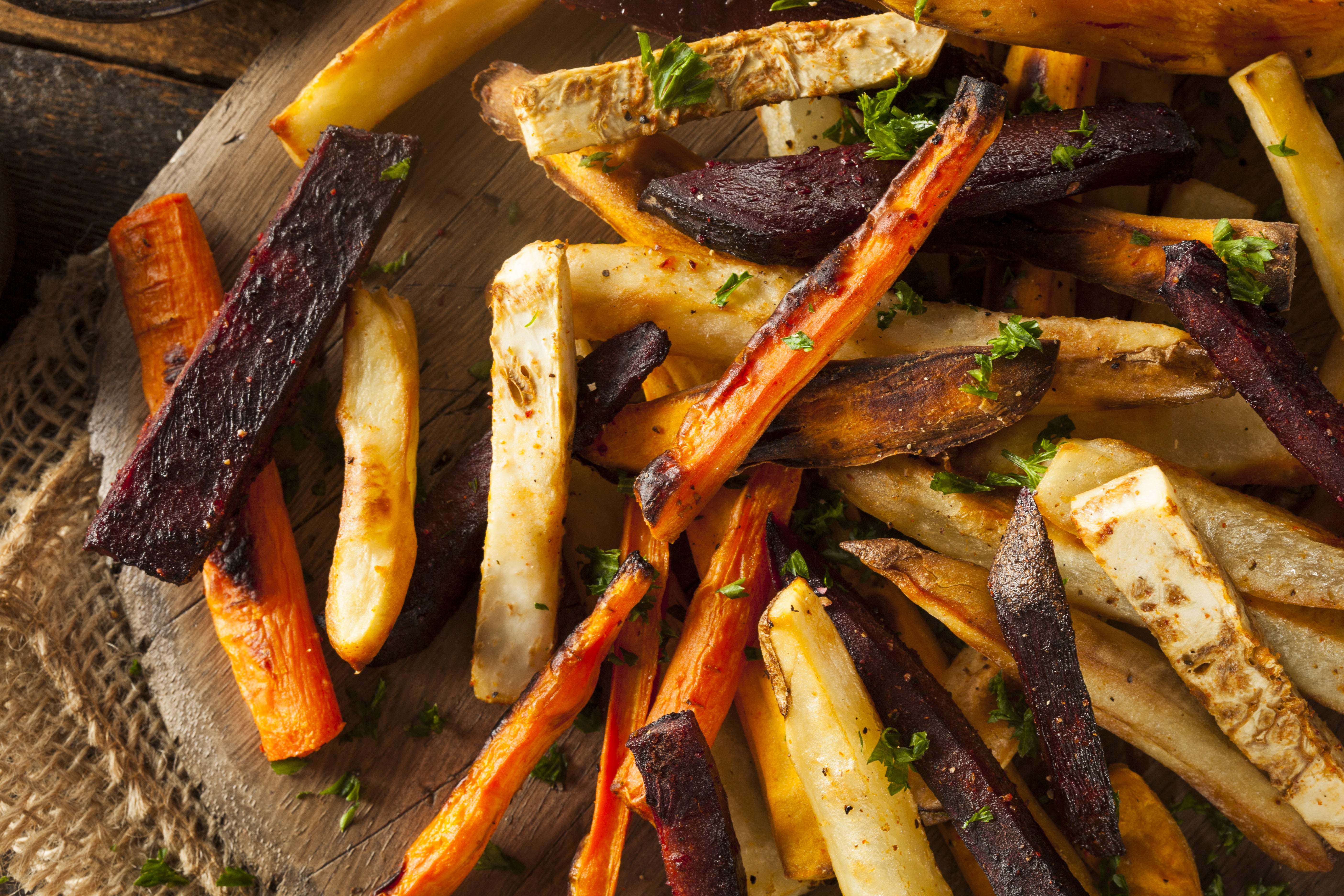 FOUR SERVINGS of Herb Roasted Root Vegetables