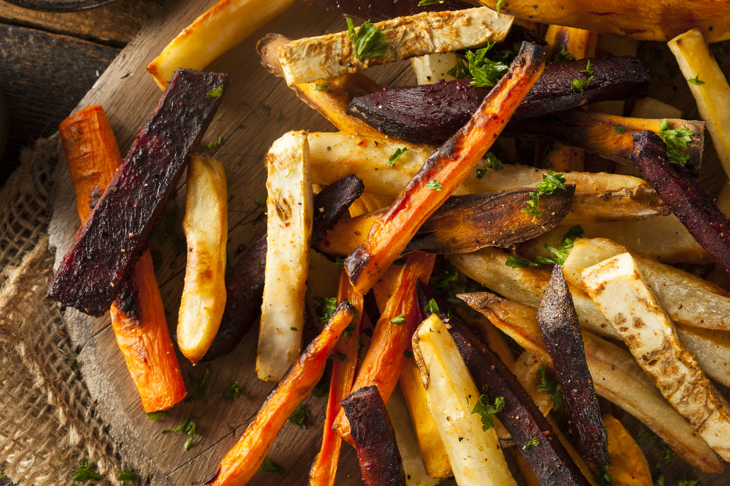 FOUR SERVINGS of Herb Roasted Root Vegetables