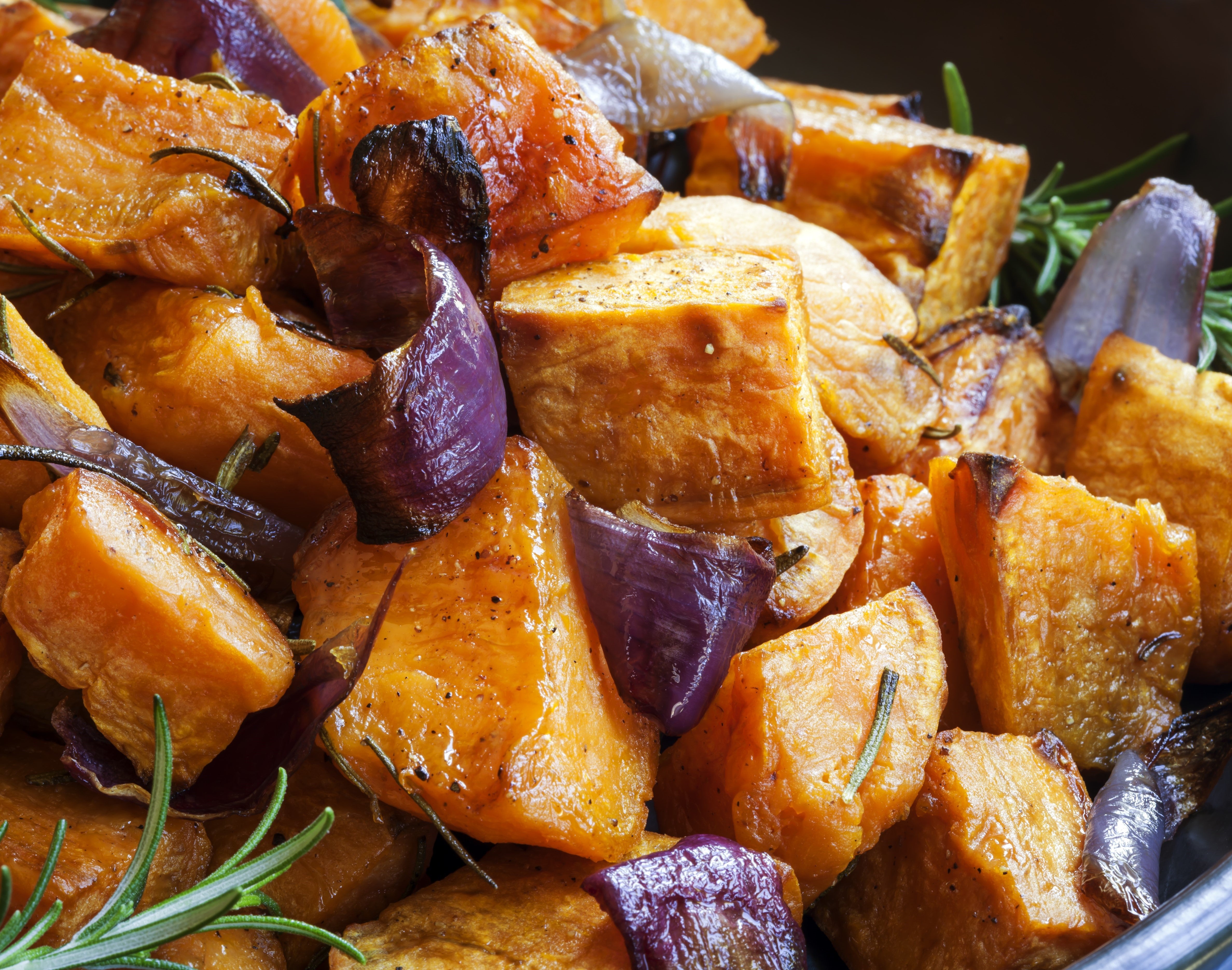 Add Roasted Rosemary Sweet Potatoes 1