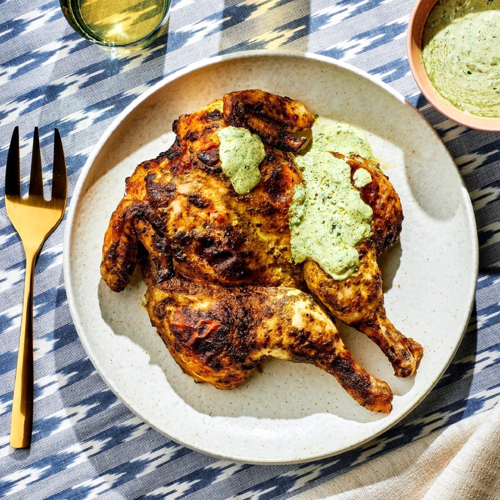 Spatchcock Chimi Chicken