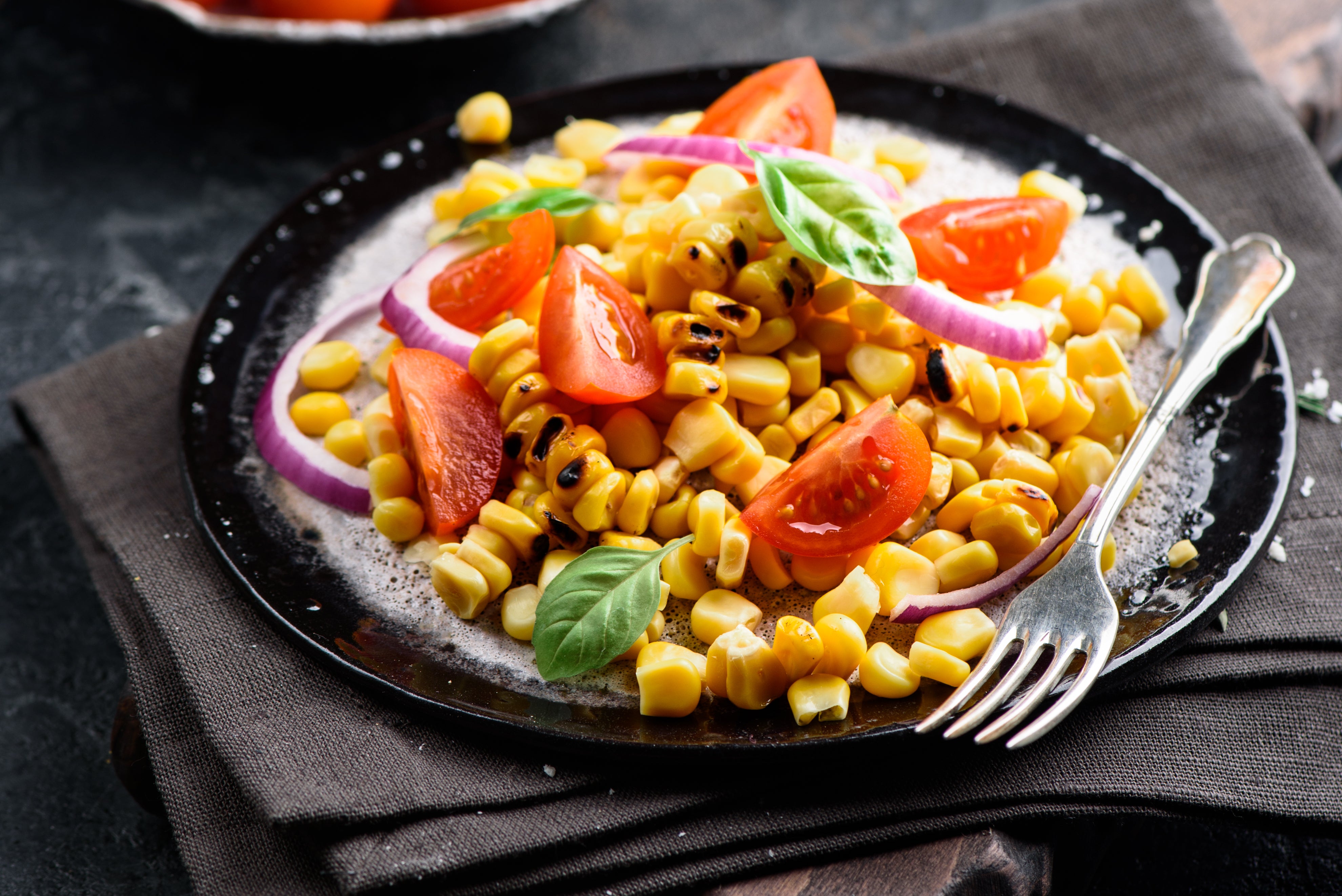 Tomato Basil Corn Salad 1