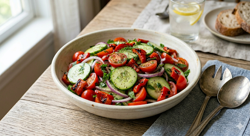 Early Bird Gift: New! Mediterranean Cucumber Salad 4 Servings (Orders of $150+)