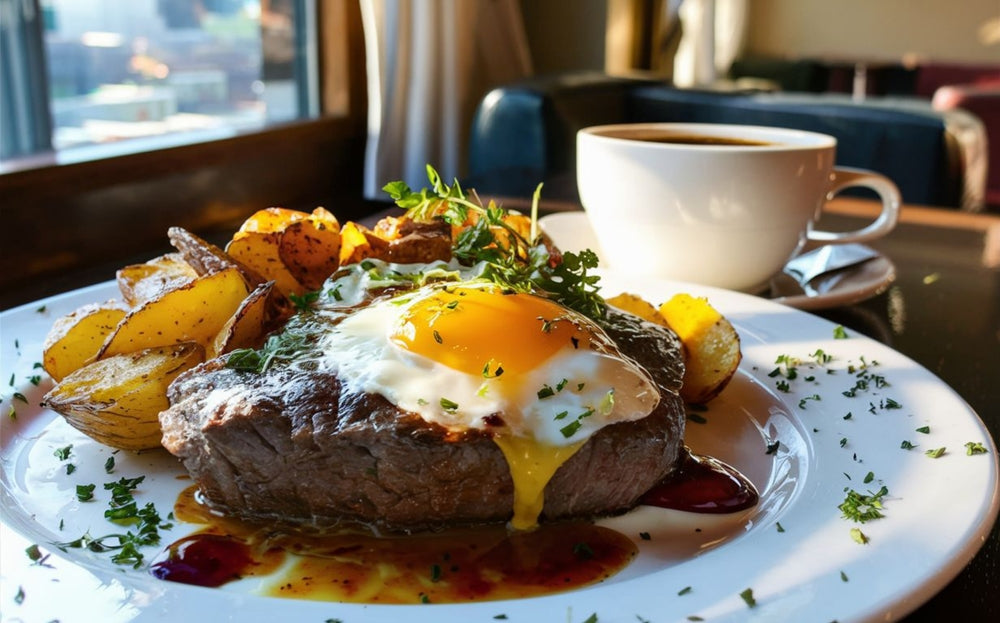 NEW: Steak Potatoes and Eggs