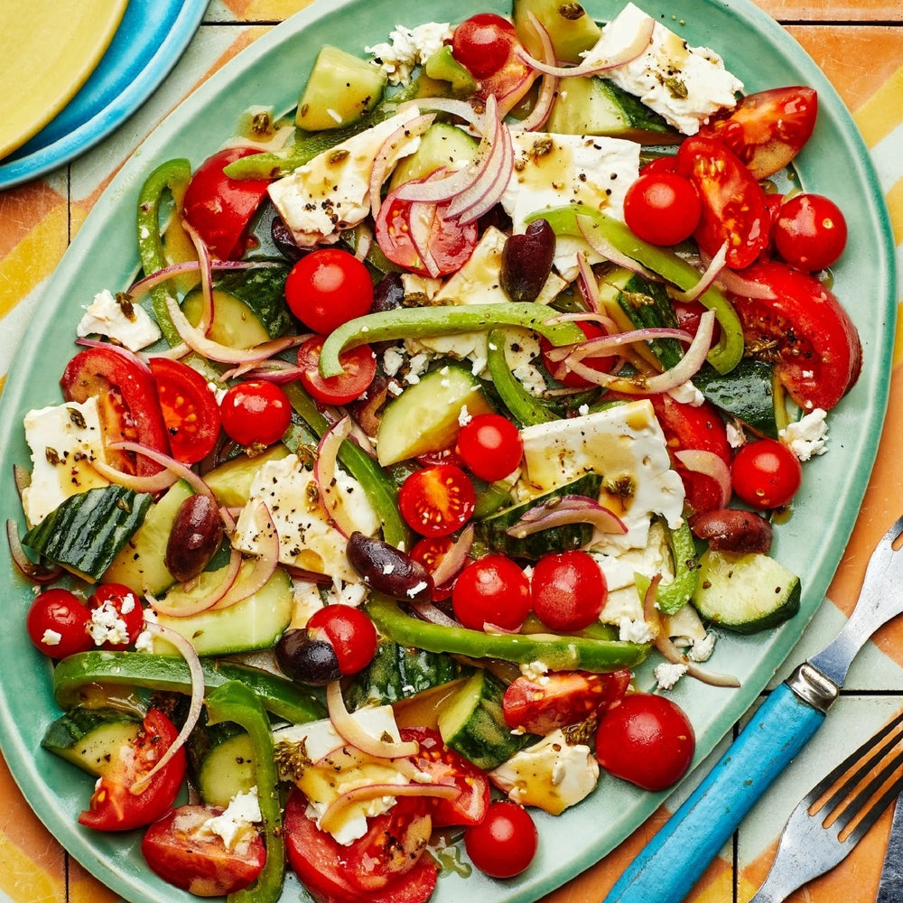 Crunchy,And,Bright,Greek,Salad