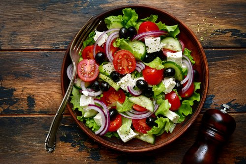 Make Your Own GREEK Salad Bar 1