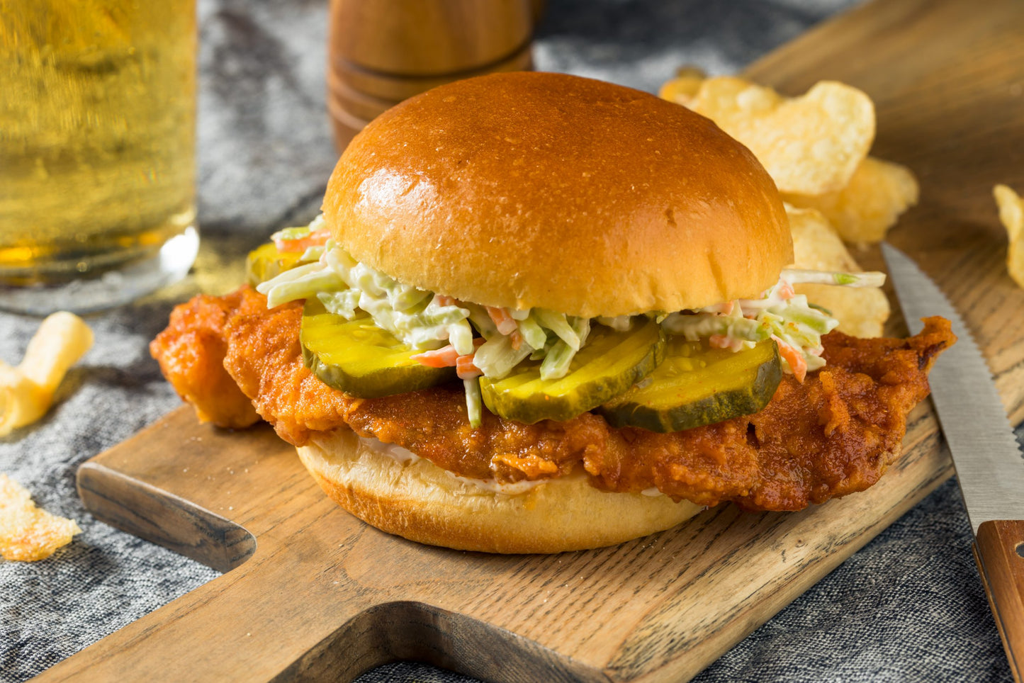 Louisiana Po Boy Fish Sandwich (1)